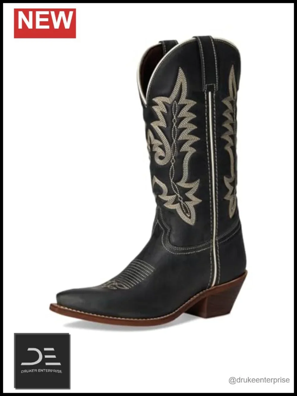 Laredo Women's Mid-Calf Western Boots Leather Pull-On
